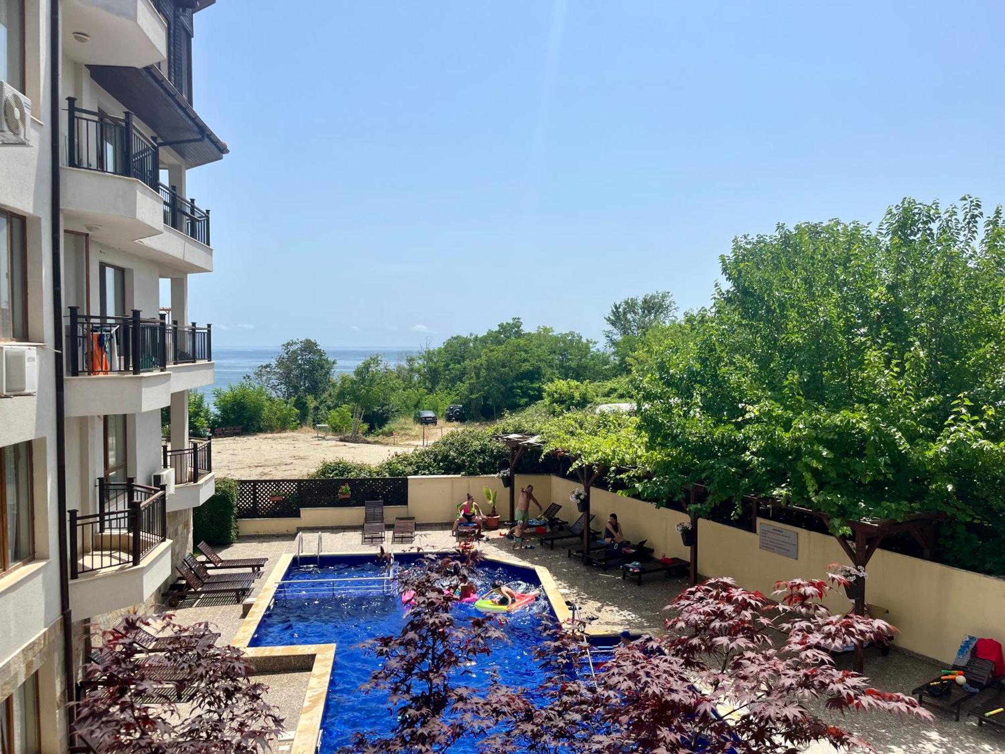 Бяла Виста Бийч Апартментс A - Byala Vista Beach Apartments A מראה חיצוני תמונה